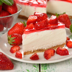 Cheesecake fraises-spéculoos